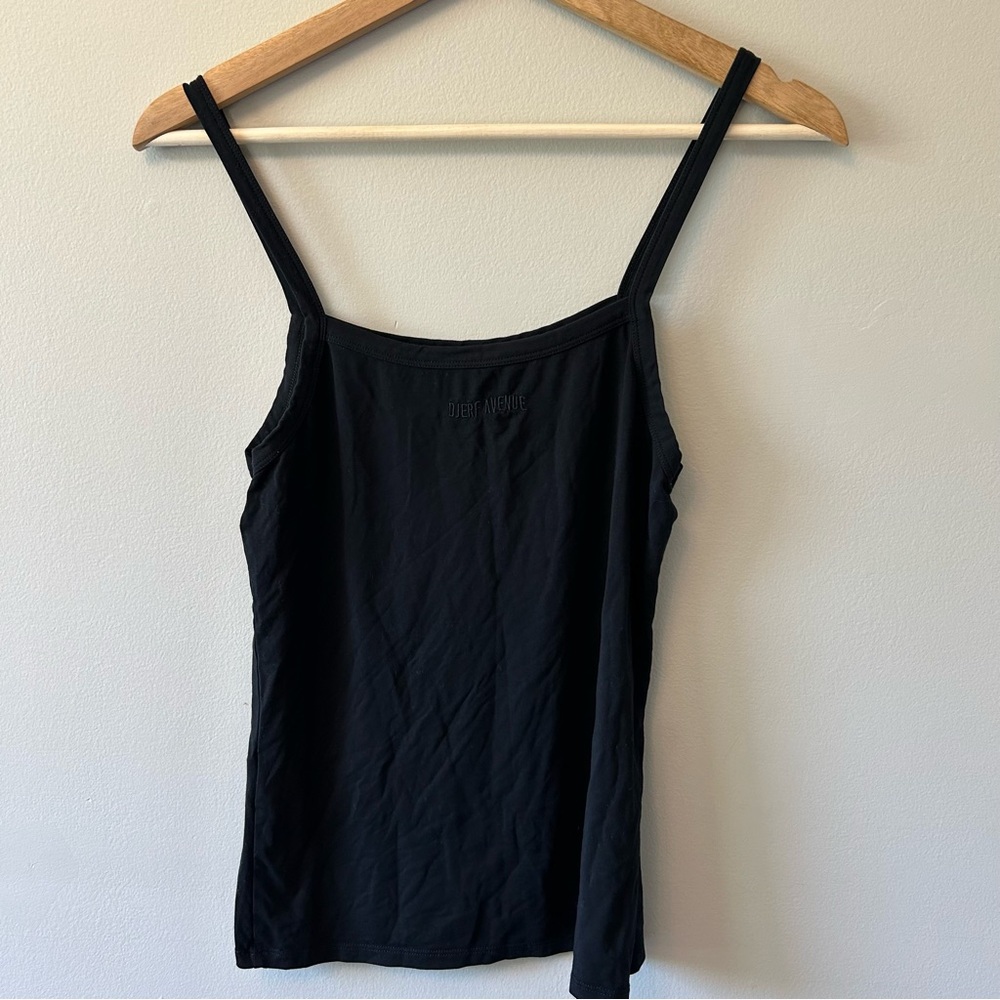 DJERF AVENUE black Tank Top Size Large